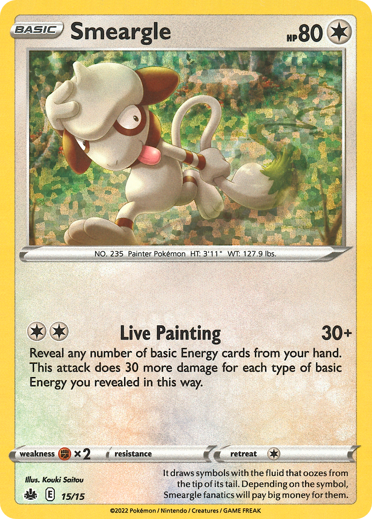 Smeargle (McDonald's Collection 2022 15/15)