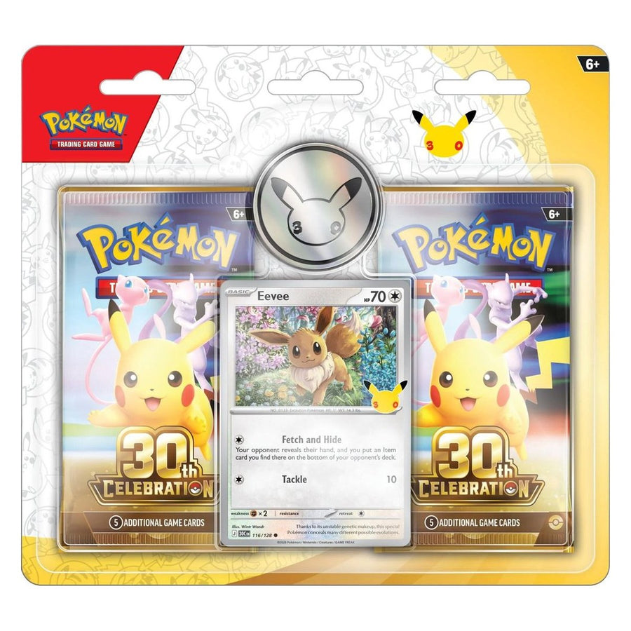 30th Celebration 2-Pack Blister (Eevee)