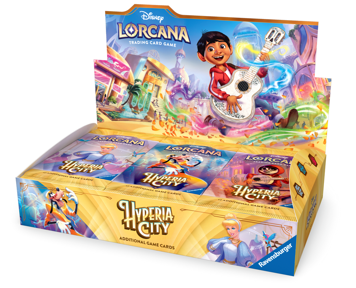 Disney Lorcana: Hyperia City Booster Box (24 packs)