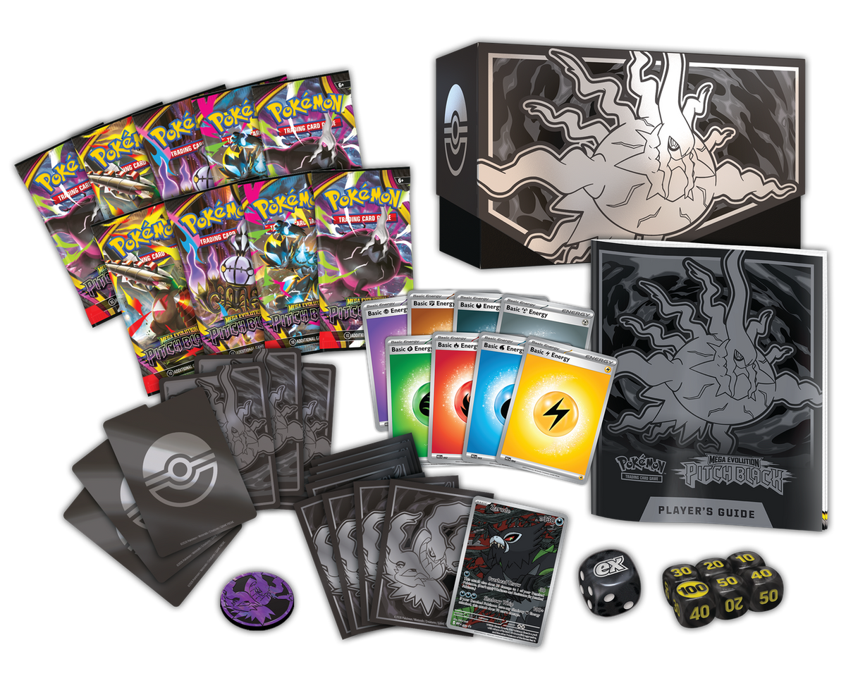 Pokémon TCG: Mega Evolution — Pitch Black Elite Trainer Box (2)