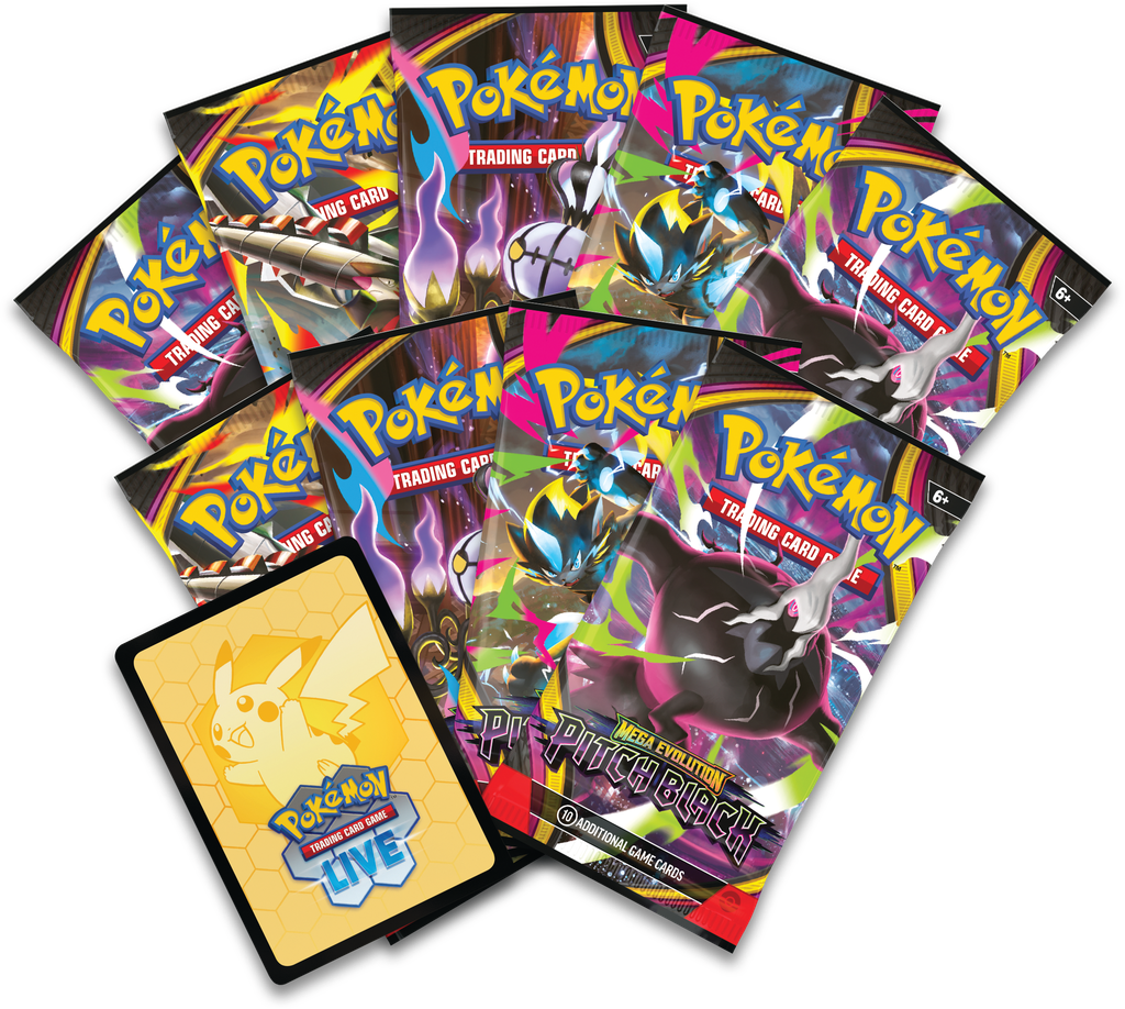 Pokémon TCG: Mega Evolution — Pitch Black Elite Trainer Box (3)