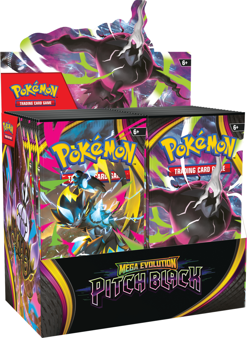 Pokémon TCG: Mega Evolution — Pitch Black Booster Box (36 packs)