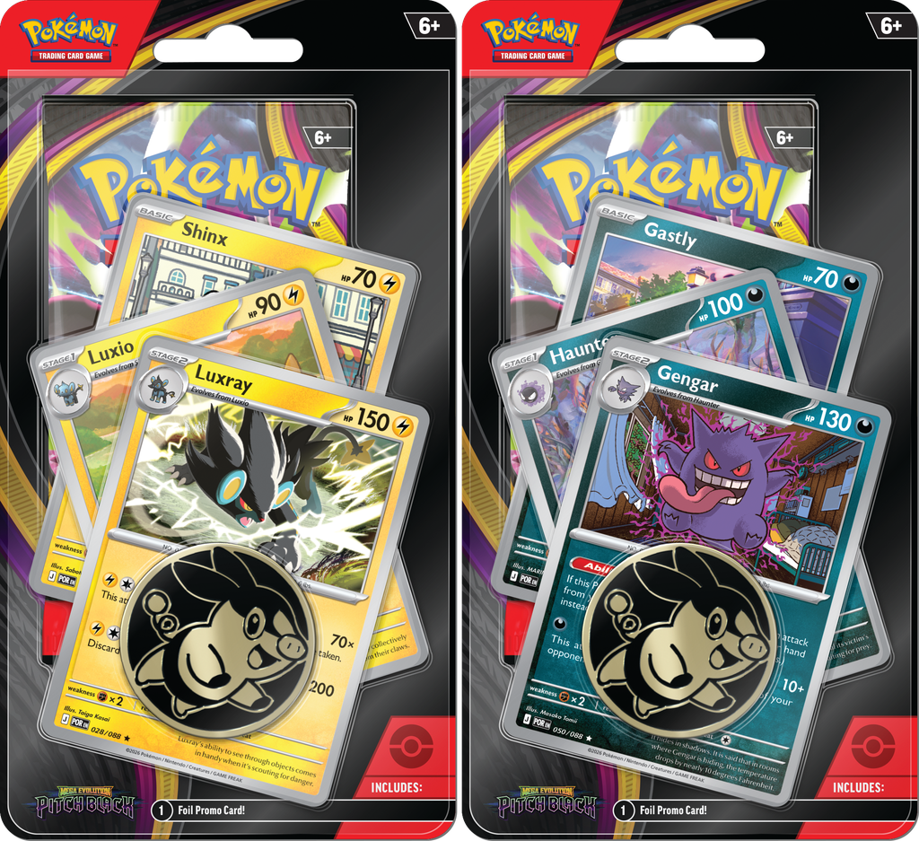 Pokémon TCG: Mega Evolution — Pitch Black Premium Checklane Blister
