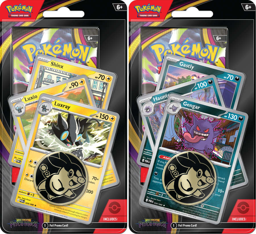 Pokémon TCG: Mega Evolution — Pitch Black Premium Checklane Blister