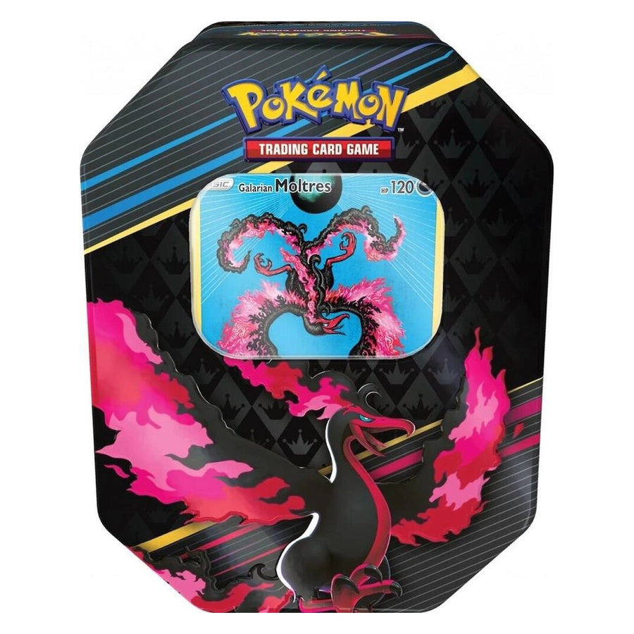Crown Zenith Tin (Galarian Moltres)