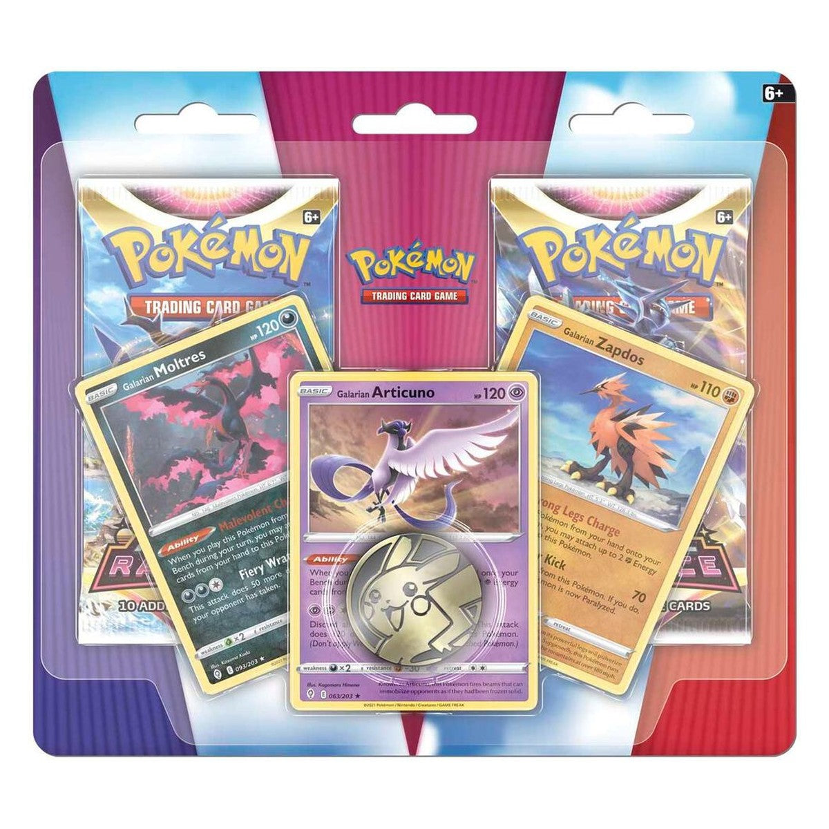 Galarian Birds Enhanced 2-Pack Blister