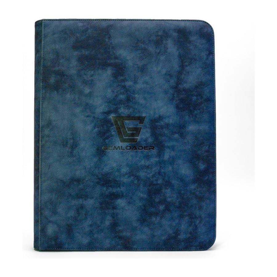 Gemloader Toploader Binder 3×3 (216 toploaders) — Blauw