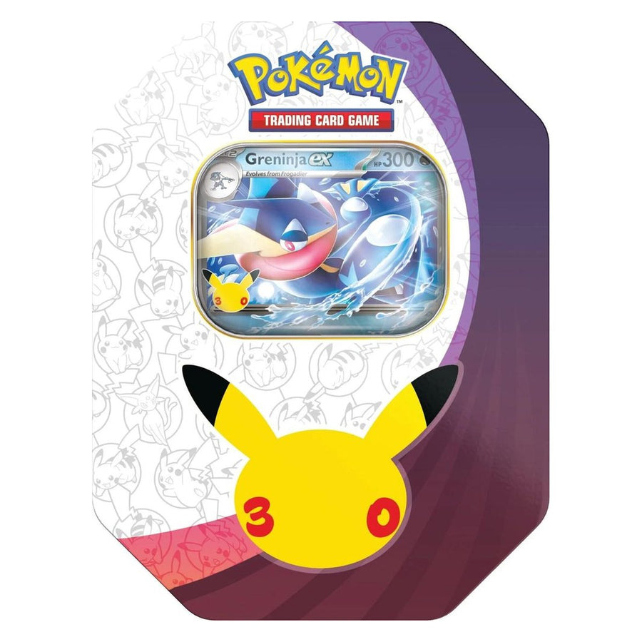 30th Celebration Greninja ex Tin