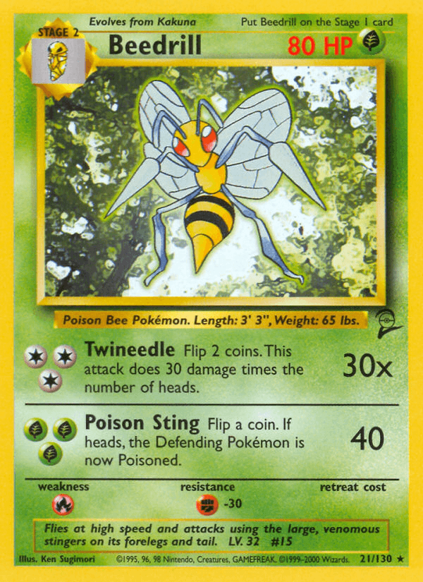 Beedrill (Base Set 2 21/130)