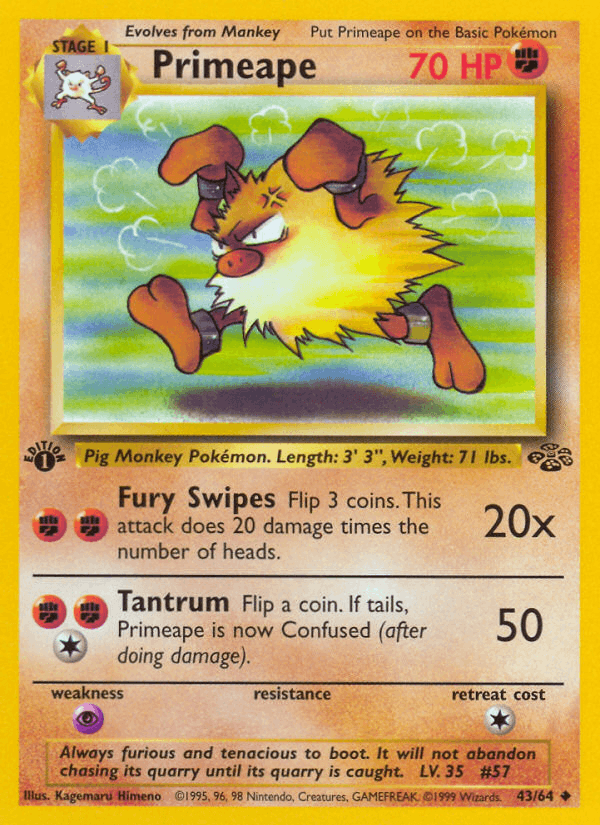 Primeape (Jungle 43/64)