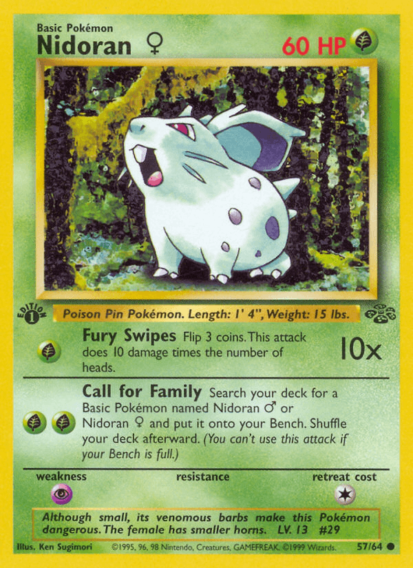 Nidoran♀ (Jungle 57/64)
