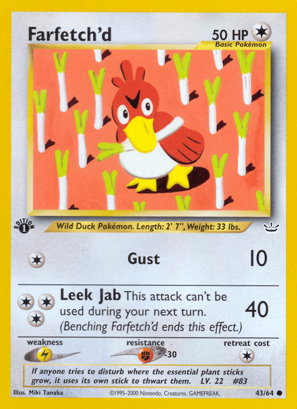 Farfetch'd (Neo Revelation 43/64)