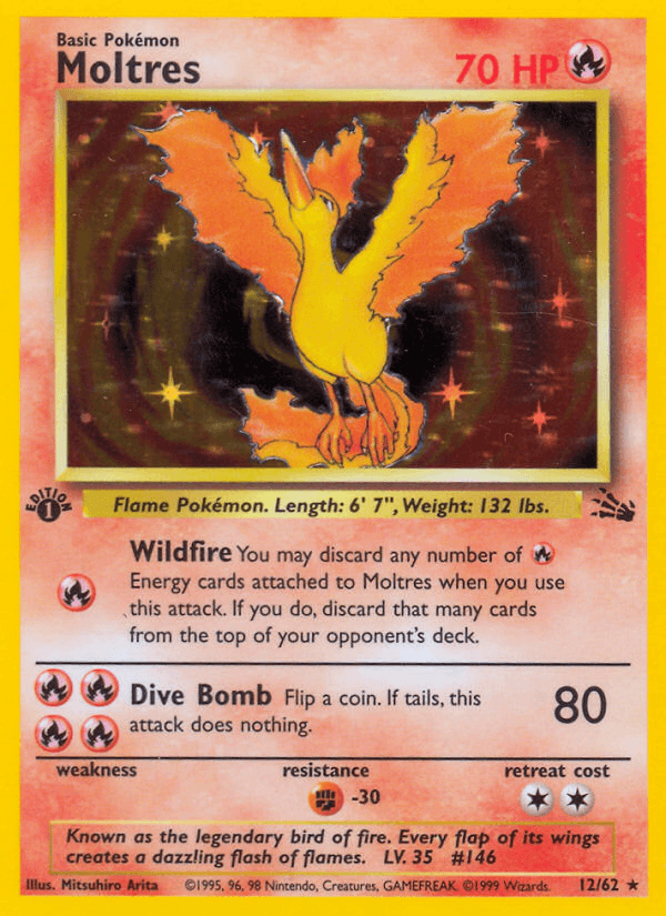 Moltres (Fossil 12/62)