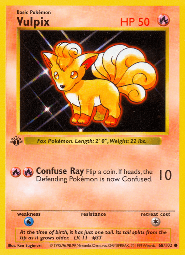 Vulpix (Base Set 68/102)