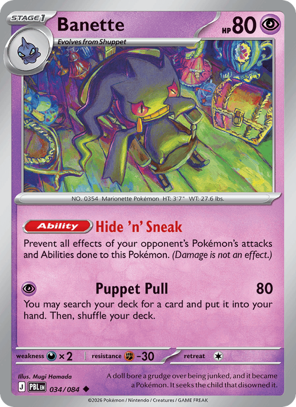 Banette (Pitch Black 034/084)