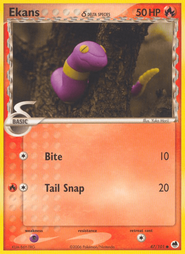 Ekans δ (Dragon Frontiers 47/101)