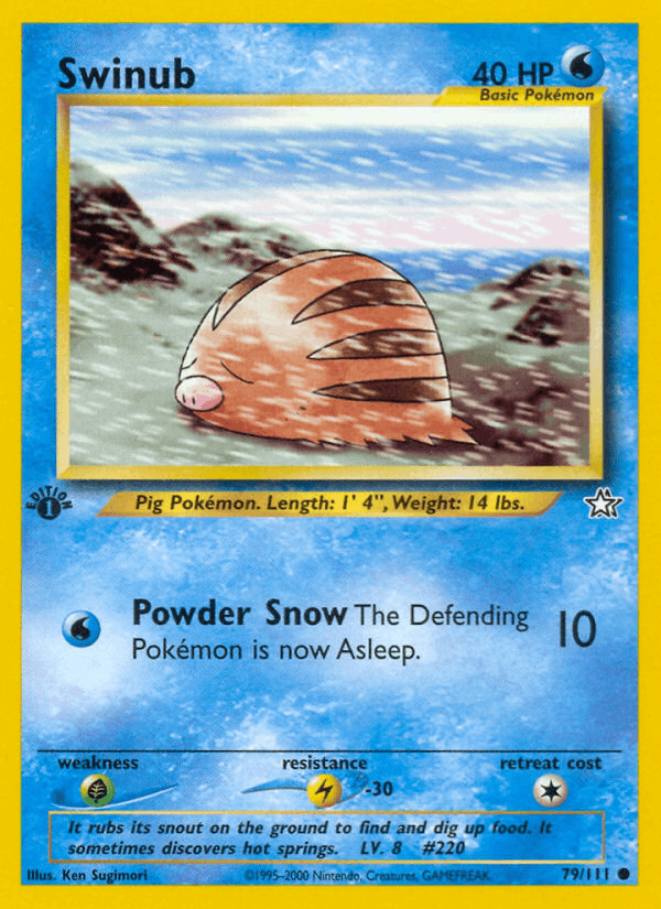 Swinub (Neo Genesis 79/111)