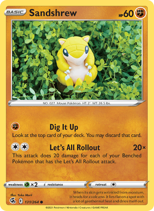 Sandshrew (Fusion Strike 131/264)