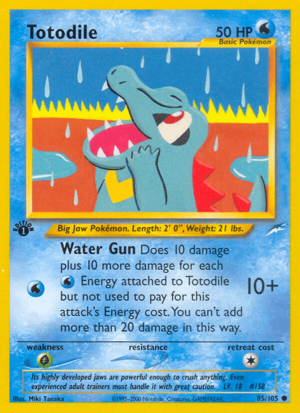 Totodile (Neo Destiny 85/105)