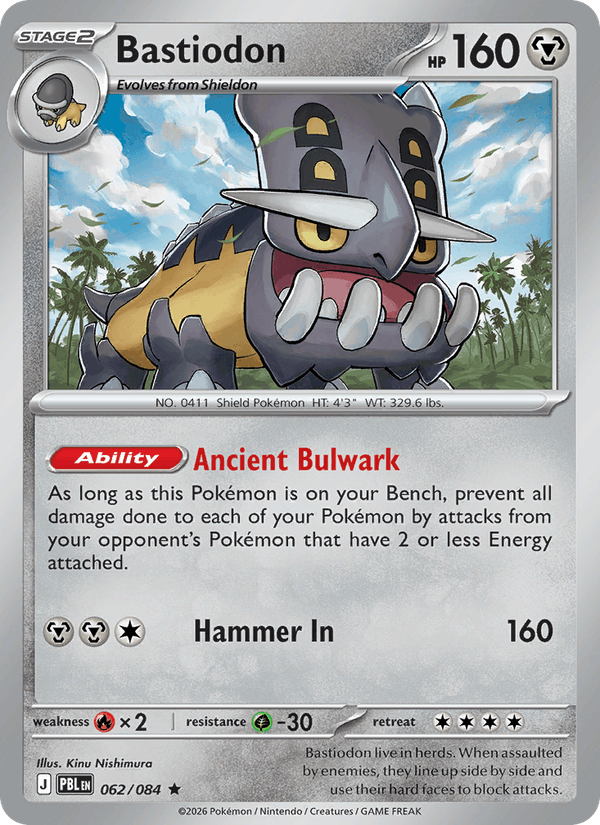Bastiodon (Pitch Black 062/084)