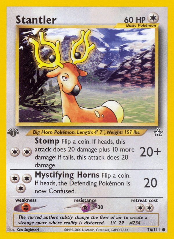 Stantler (Neo Genesis 76/111)