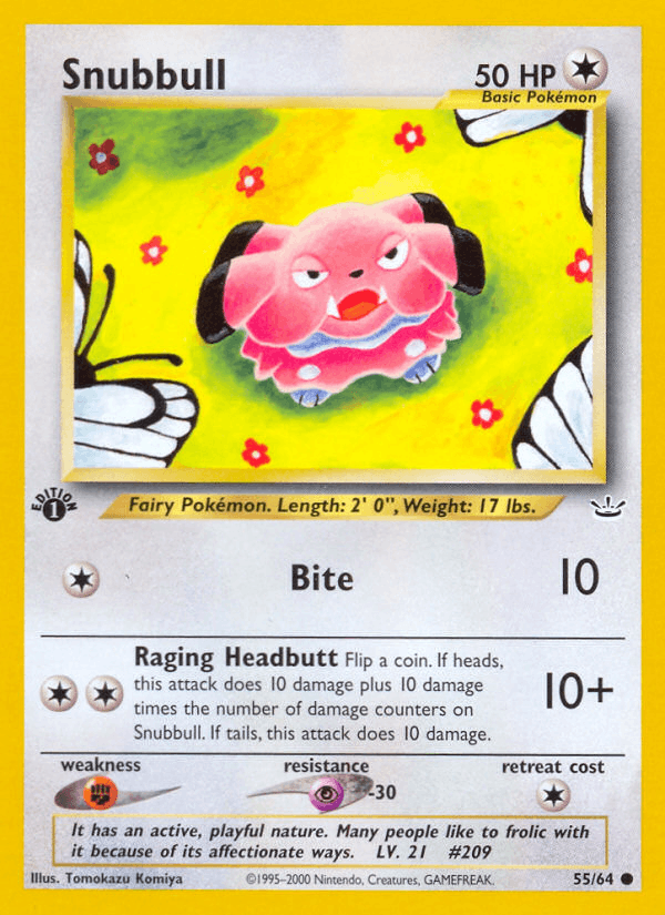 Snubbull (Neo Revelation 55/64)