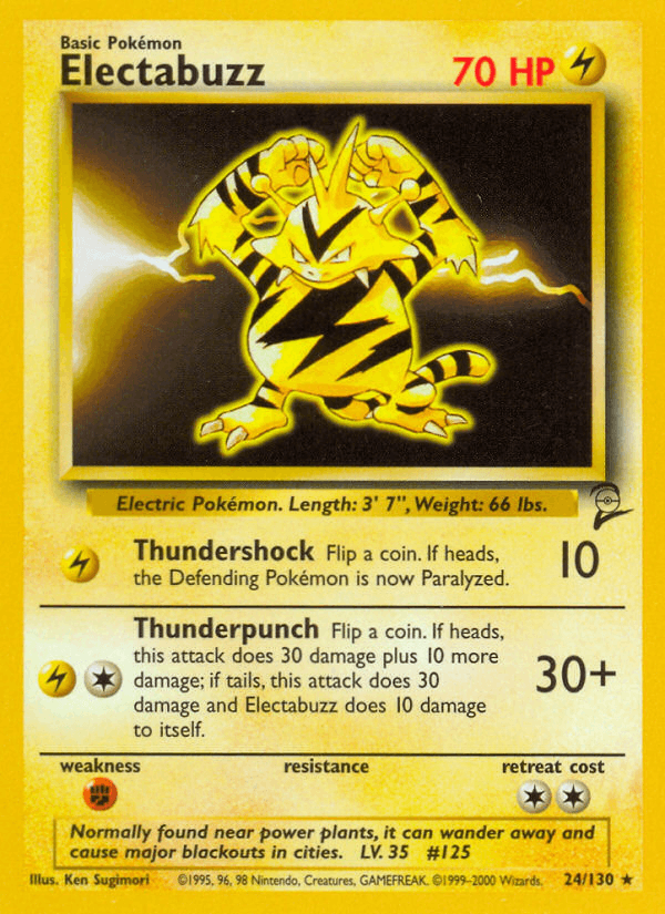 Electabuzz (Base Set 2 24/130)