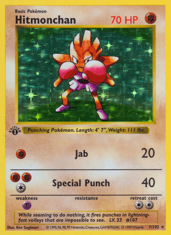 Hitmonchan (Base Set 7/102)