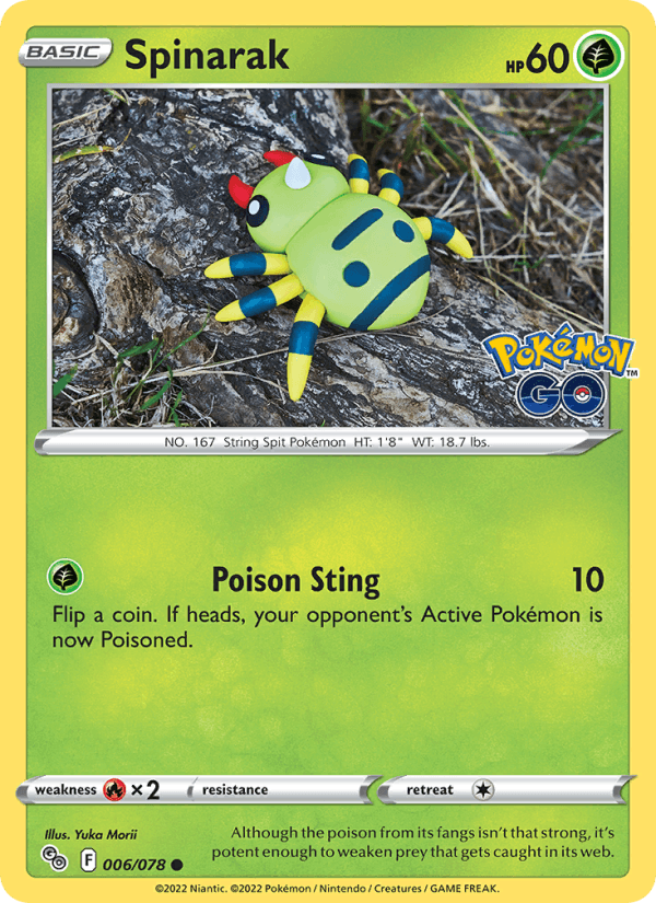 Spinarak (Pokémon GO 006/078)