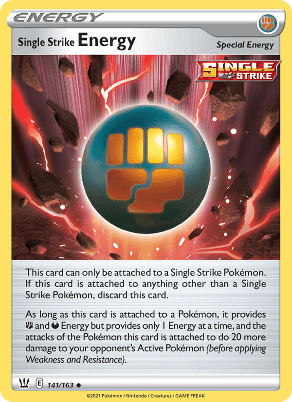 Single Strike Energy (Battle Styles 141/163)