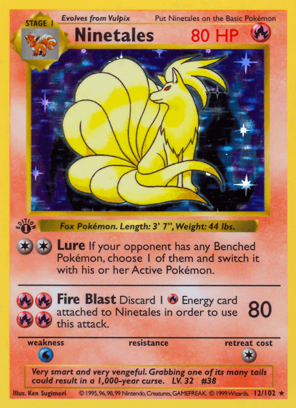 Ninetales (Base Set 12/102)