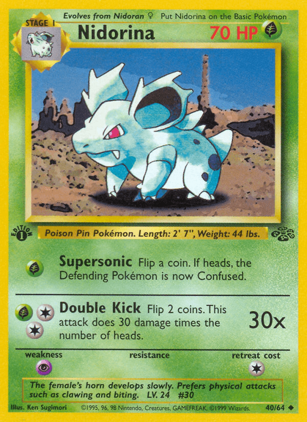 Nidorina (Jungle 40/64)