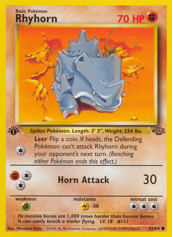 Rhyhorn (Jungle 61/64)