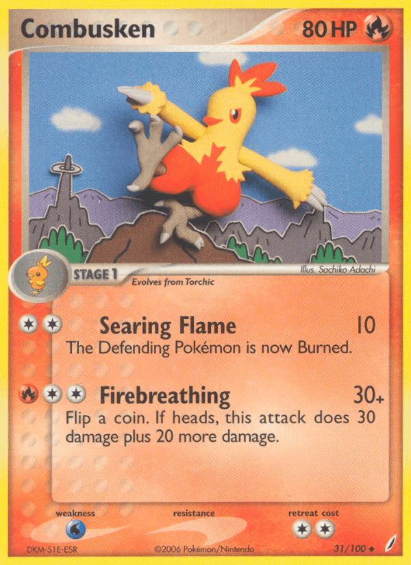 Combusken (Crystal Guardians 31/100)