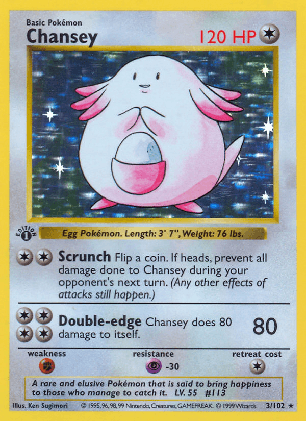Chansey (Base Set 3/102)
