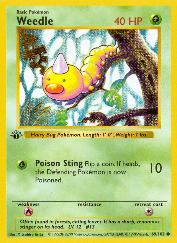 Weedle (Base Set 69/102)