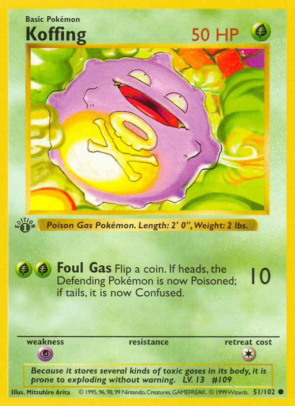 Koffing (Base Set 51/102)