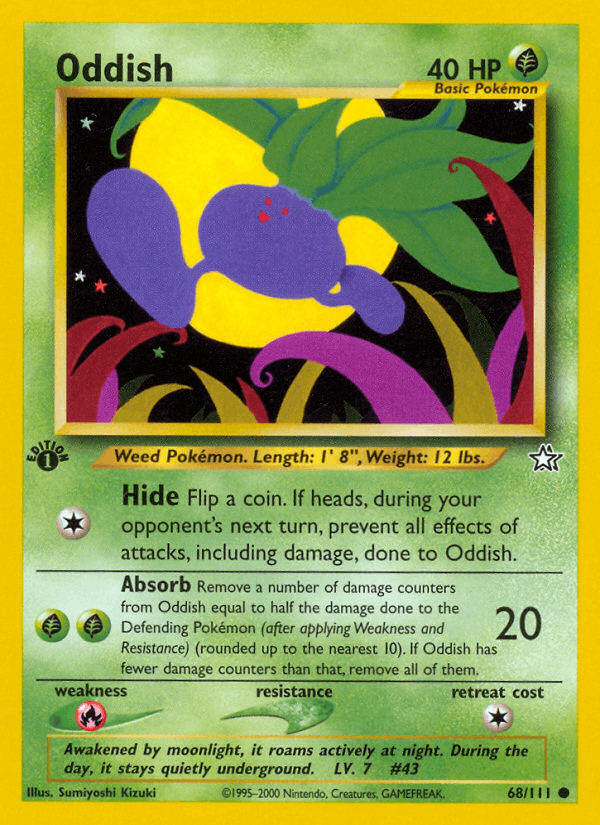 Oddish (Neo Genesis 68/111)