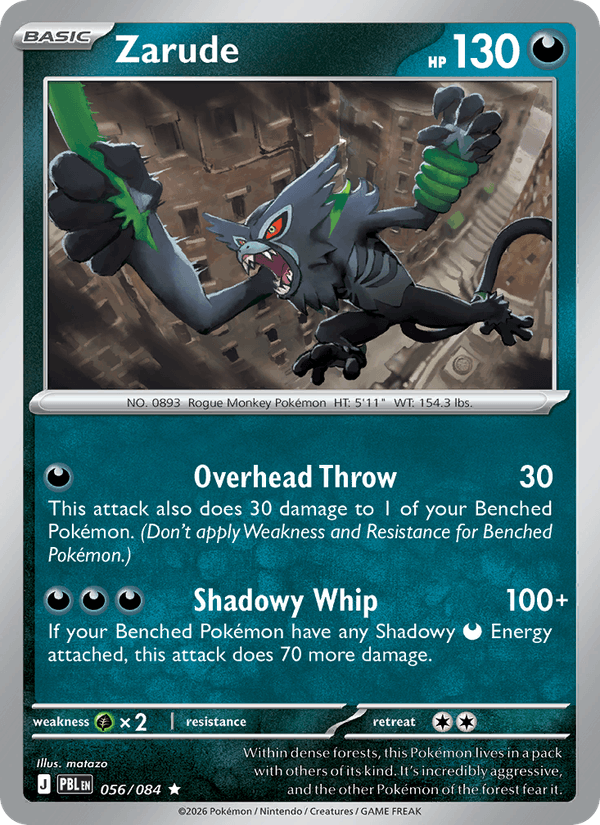 Zarude (Pitch Black 056/084)