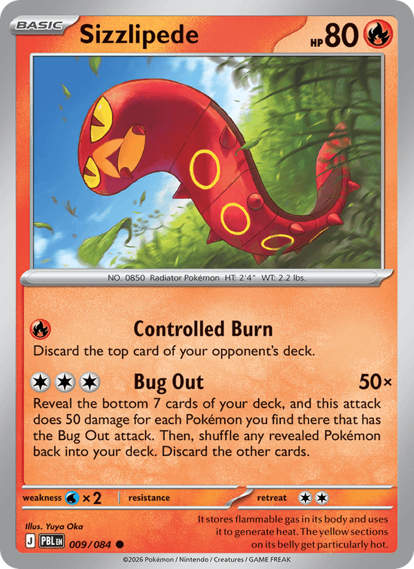 Sizzlipede (Pitch Black 009/084)