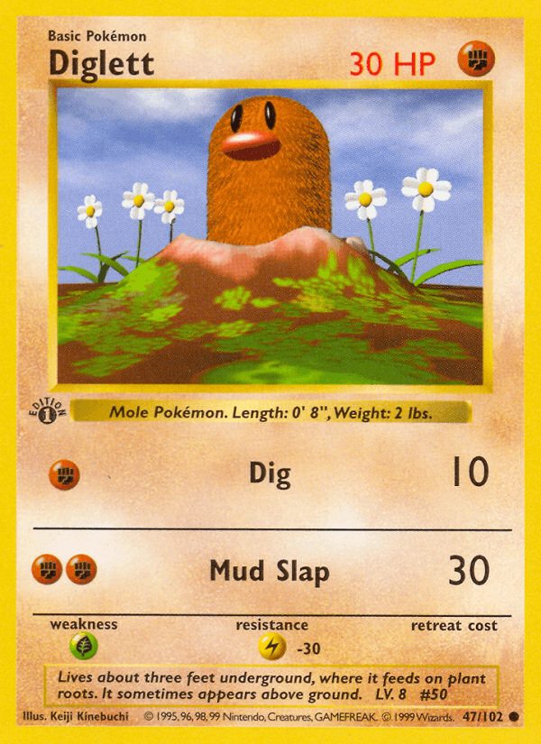Diglett (Base Set 47/102)
