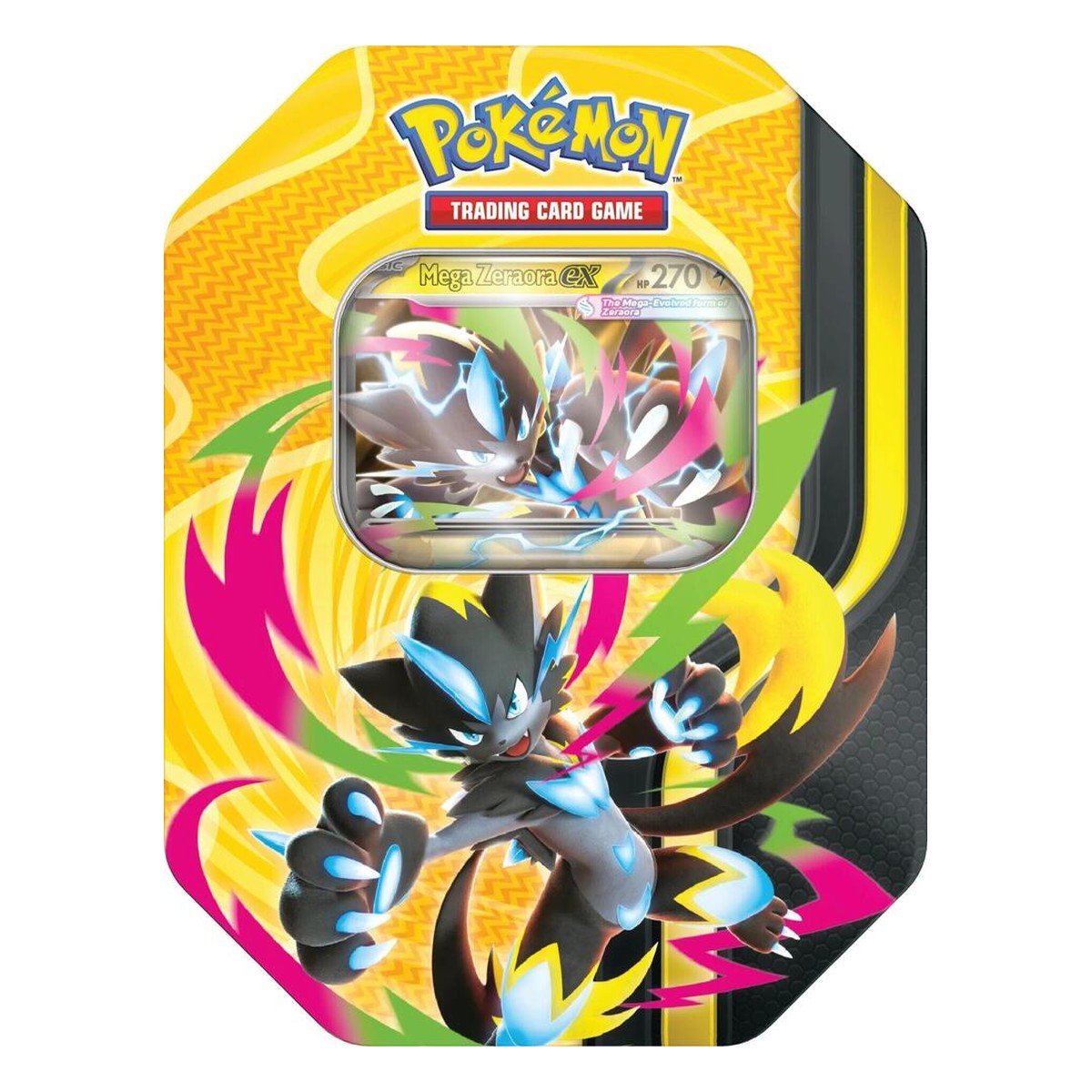 Mega Forces Tin — Mega Zeraora ex