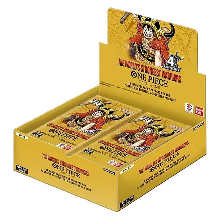 OP-17 The World's Strongest Warriors Booster Box (24 packs)