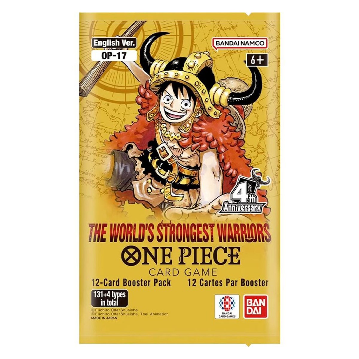 OP-17 The World's Strongest Warriors Booster Pack