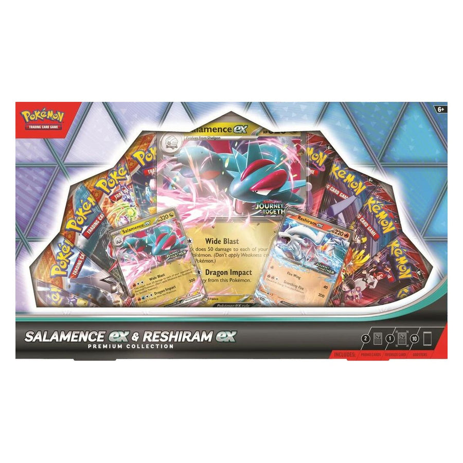 Salamence ex & Reshiram ex Premium Collection