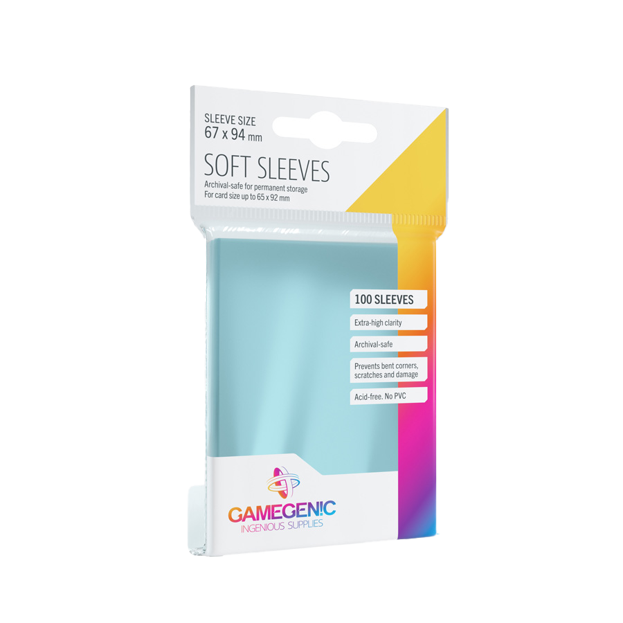 Gamegenic Soft Sleeves (100 stuks)