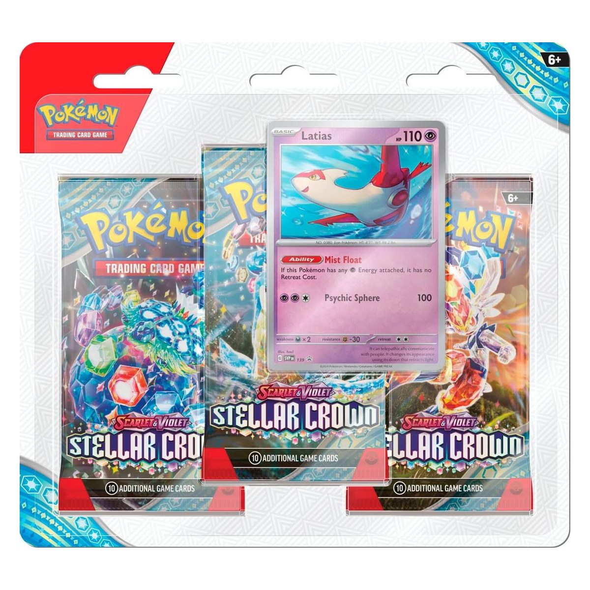 Stellar Crown 3-Pack Blister (Latias)