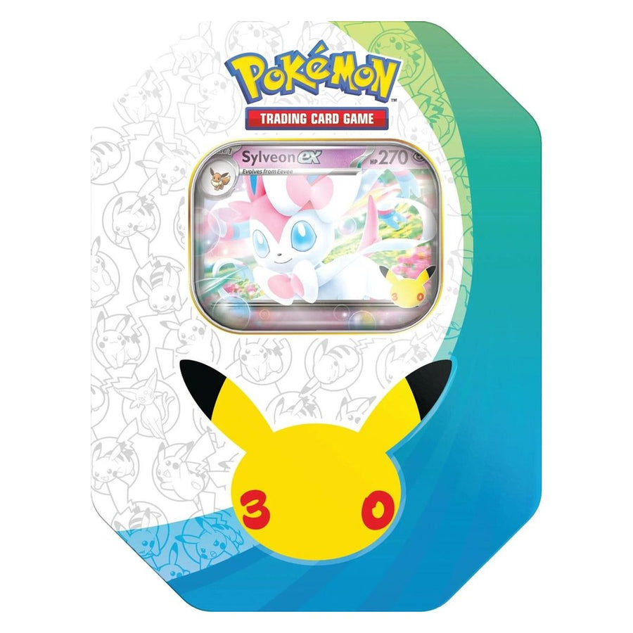 30th Celebration Sylveon ex Tin