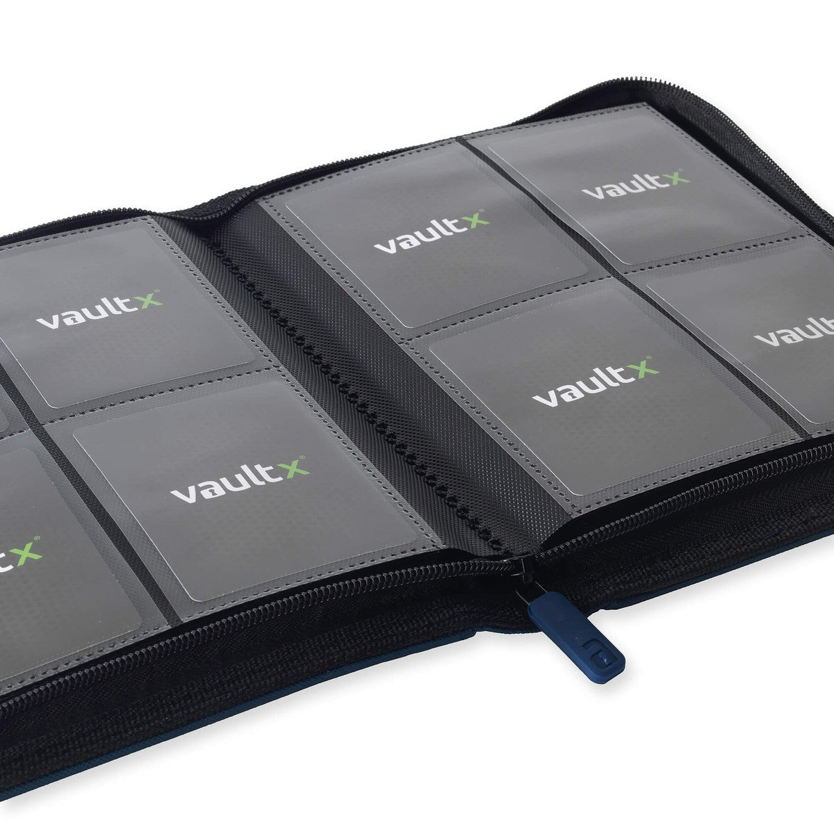 Vault X Zip Binder 4-Pocket (160 kaarten) — Donkerblauw (2)