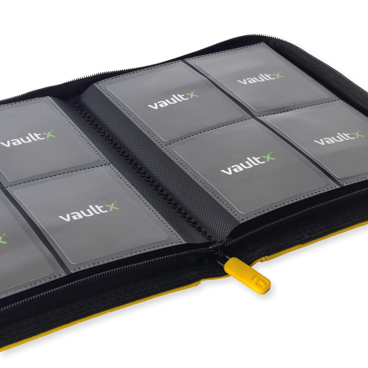Vault X Zip Binder 4-Pocket (160 kaarten) — Geel (2)